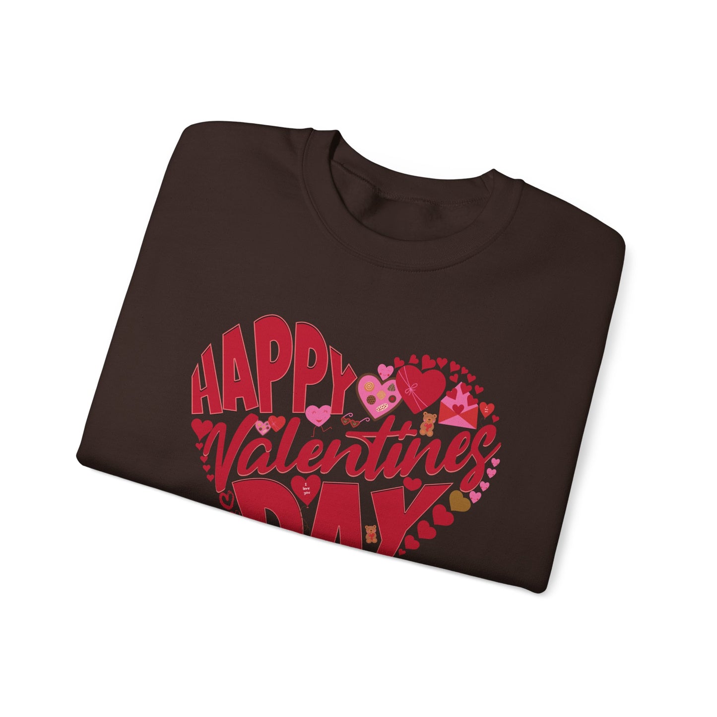 Happy Valentines Day Crewneck Sweatshirt, Valentines Day Sweatshirt, Gift for Her, Gift for Him on Valentines