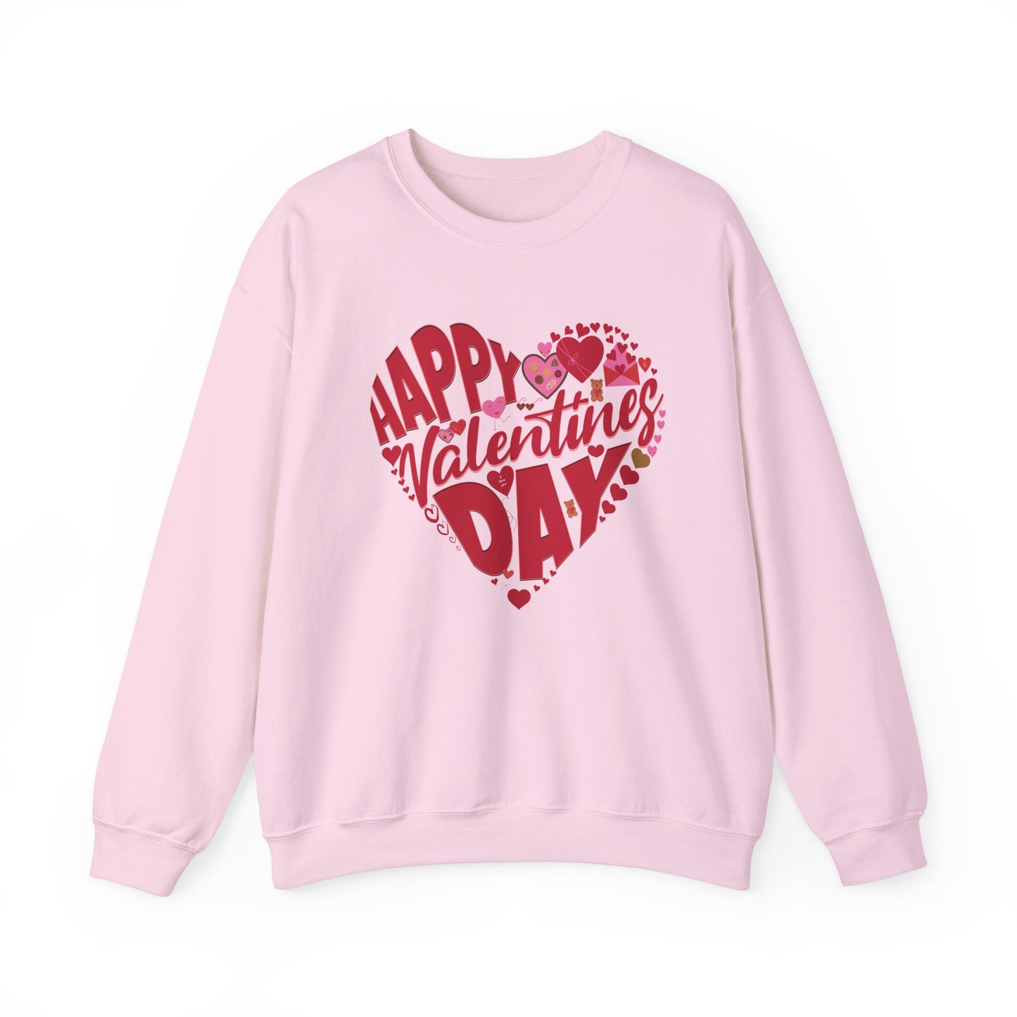 Happy Valentines Day Crewneck Sweatshirt, Valentines Day Sweatshirt, Gift for Her, Gift for Him on Valentines