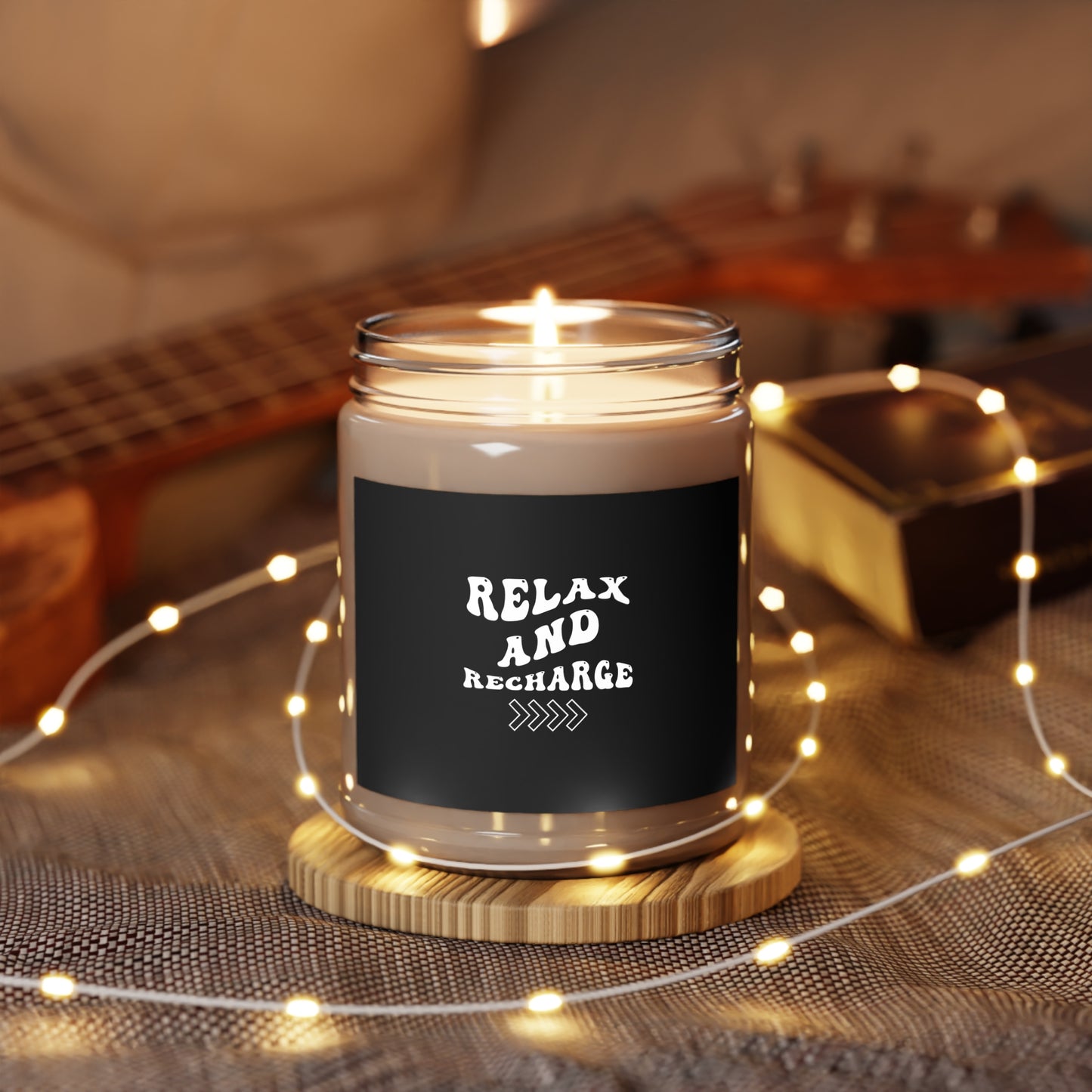 Relax and Recharge Scented Candles, 9oz, Peaceful Candle, Mental Health
