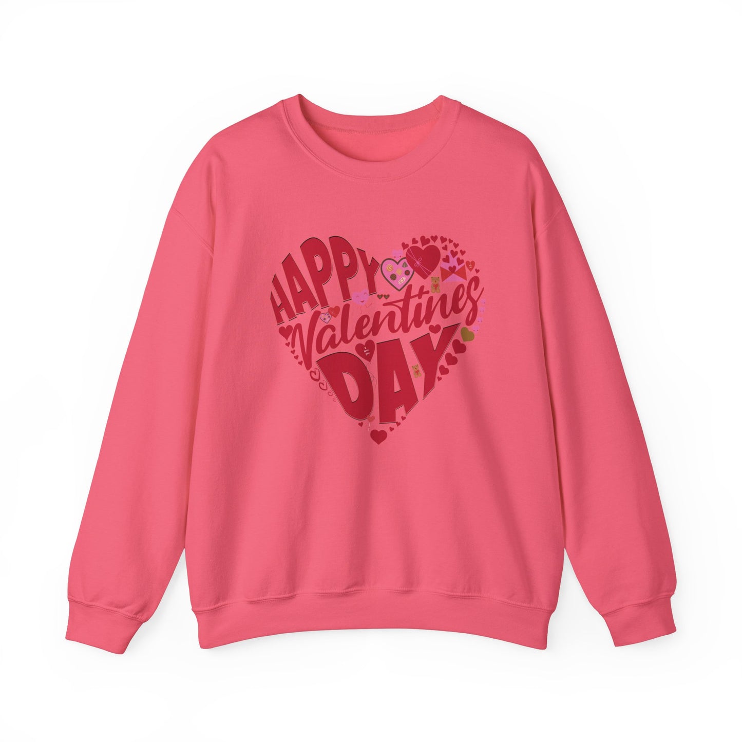 Happy Valentines Day Crewneck Sweatshirt, Valentines Day Sweatshirt, Gift for Her, Gift for Him on Valentines