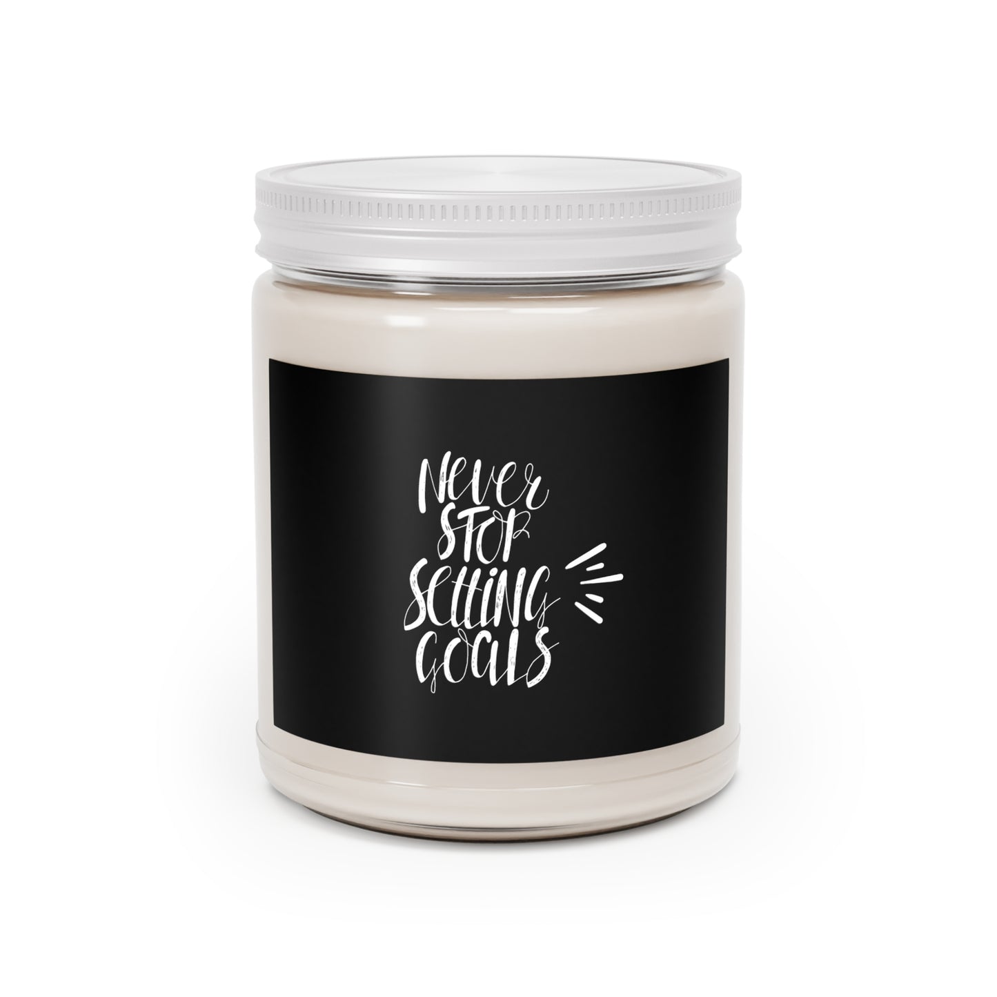 Never Stop Setting Goals Scented Candles, 9oz