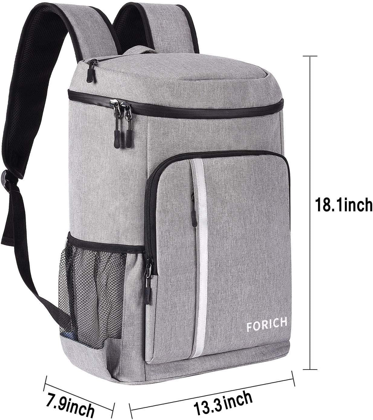 "Ultimate Leakproof Insulated Backpack Cooler – Lightweight Waterproof Design for Work, Picnics, Beach & Hiking - Holds 30 Cans!"