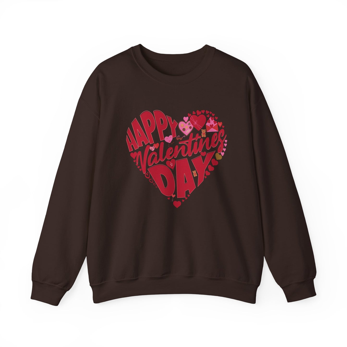 Happy Valentines Day Crewneck Sweatshirt, Valentines Day Sweatshirt, Gift for Her, Gift for Him on Valentines