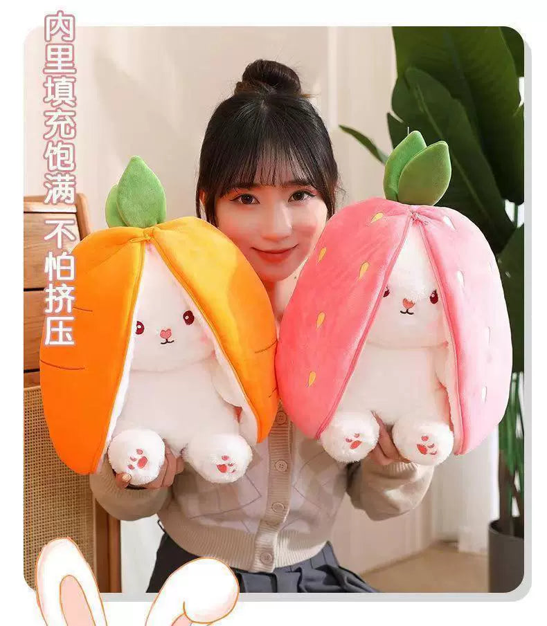 Soothing Transformation Bunny Girl Pillow Stuffed Toy