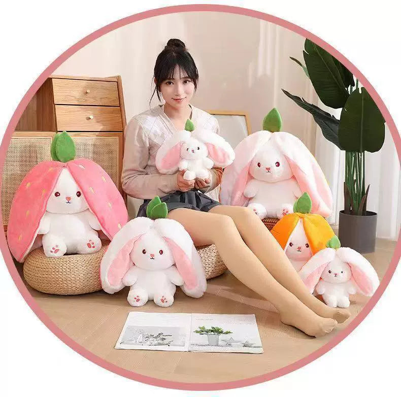 Soothing Transformation Bunny Girl Pillow Stuffed Toy
