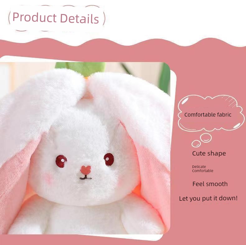 Soothing Transformation Bunny Girl Pillow Stuffed Toy