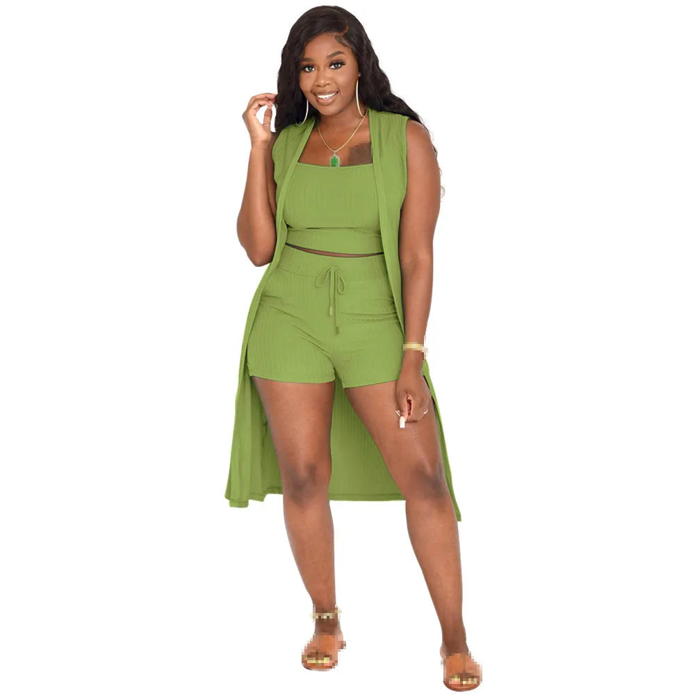 Sexy Summer 2-Piece Women's Outfit Set
