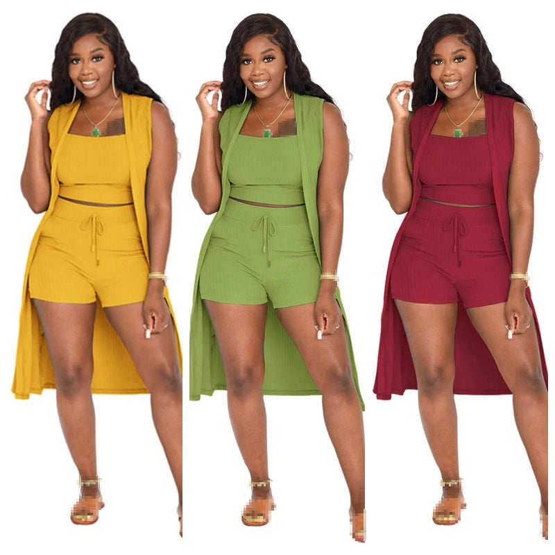 Sexy Summer 2-Piece Women's Outfit Set