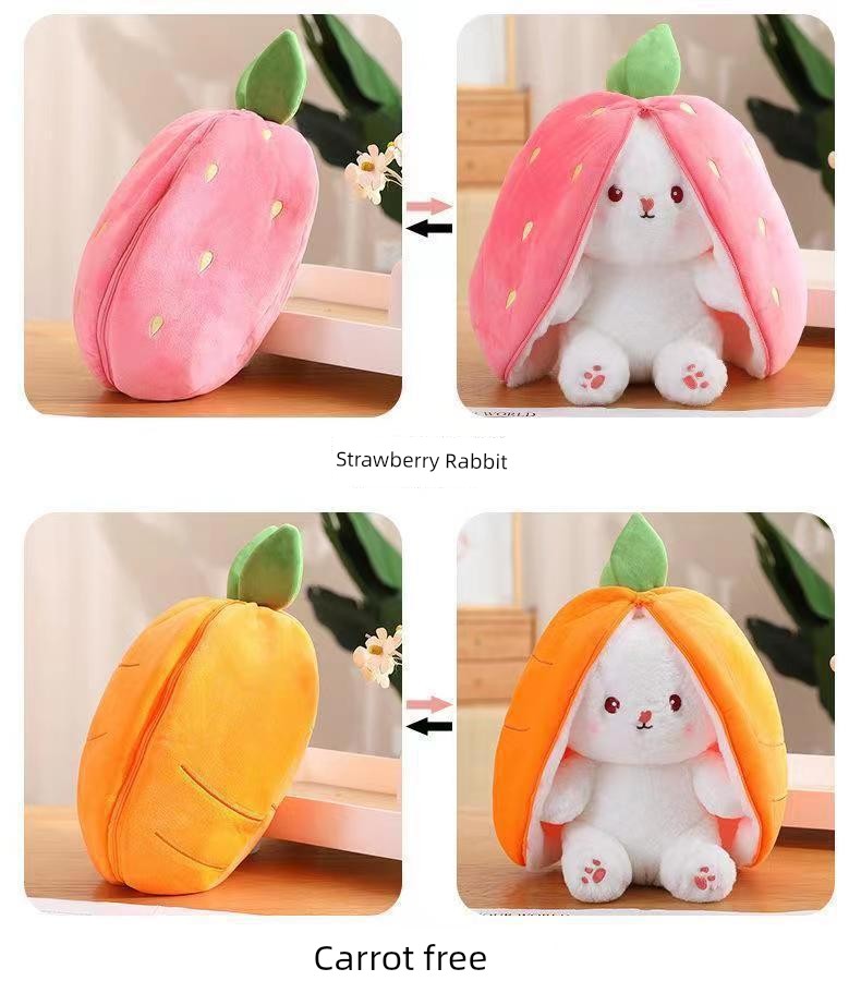 Soothing Transformation Bunny Girl Pillow Stuffed Toy