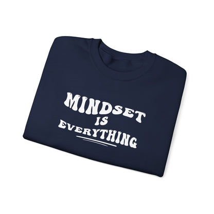 Mindset is Everything Crewneck Sweatshirt, Motivational Sweatshirt, Gift for Her