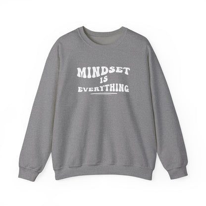 Mindset is Everything Crewneck Sweatshirt, Motivational Sweatshirt, Gift for Her