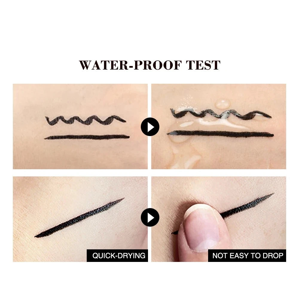 Waterproof Fast Dry Black Liquid Eyeliner Pen