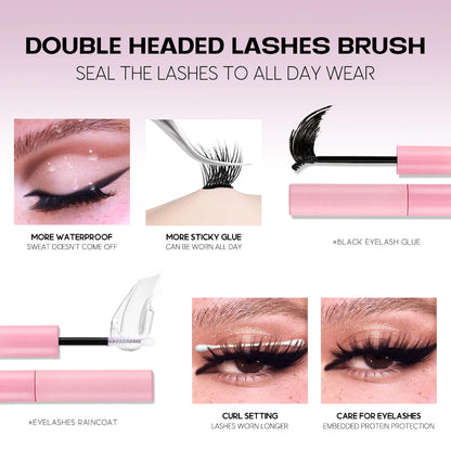 Waterproof Strong Hold DIY Lash Extension Kit