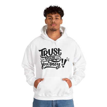Trust Your Journey, Unisex Motivational Quotes Hoodie, Comfy Casual Clothing, Positive Quotes, Unisex Hoodie, Gift Idea For Loved Ones
