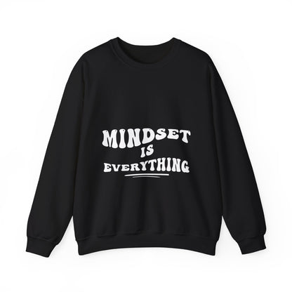 Mindset Is Everything, Unisex Motivational Quotes Sweatshirt, Positive Affirmation Sweater, Casual Wear, Gift for Her, Gift for Him